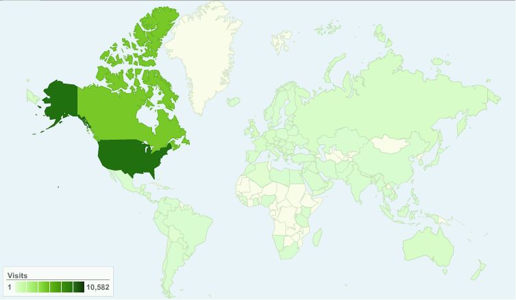 We seem to attract a lot of Americans